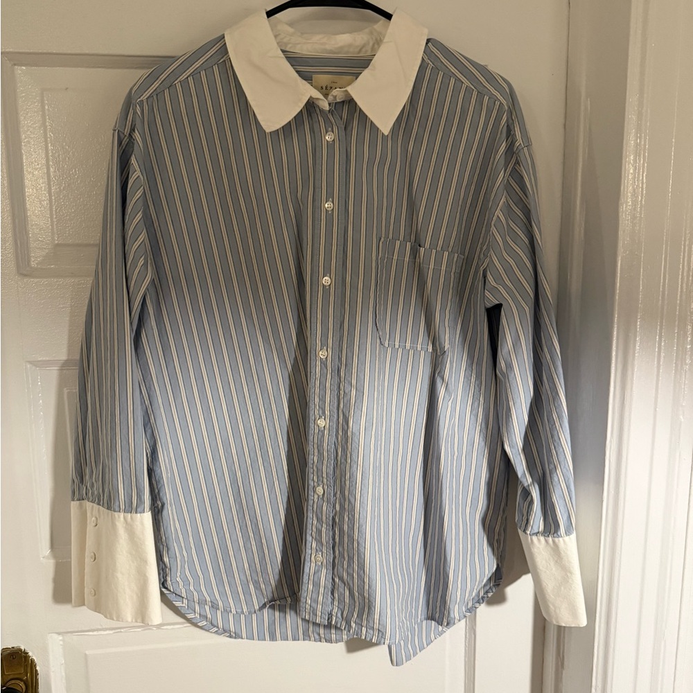 Sezane Bilma Button Down Shirt